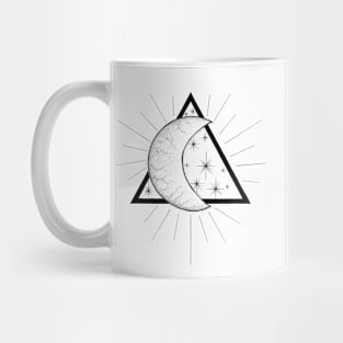 Moon and Star Mug